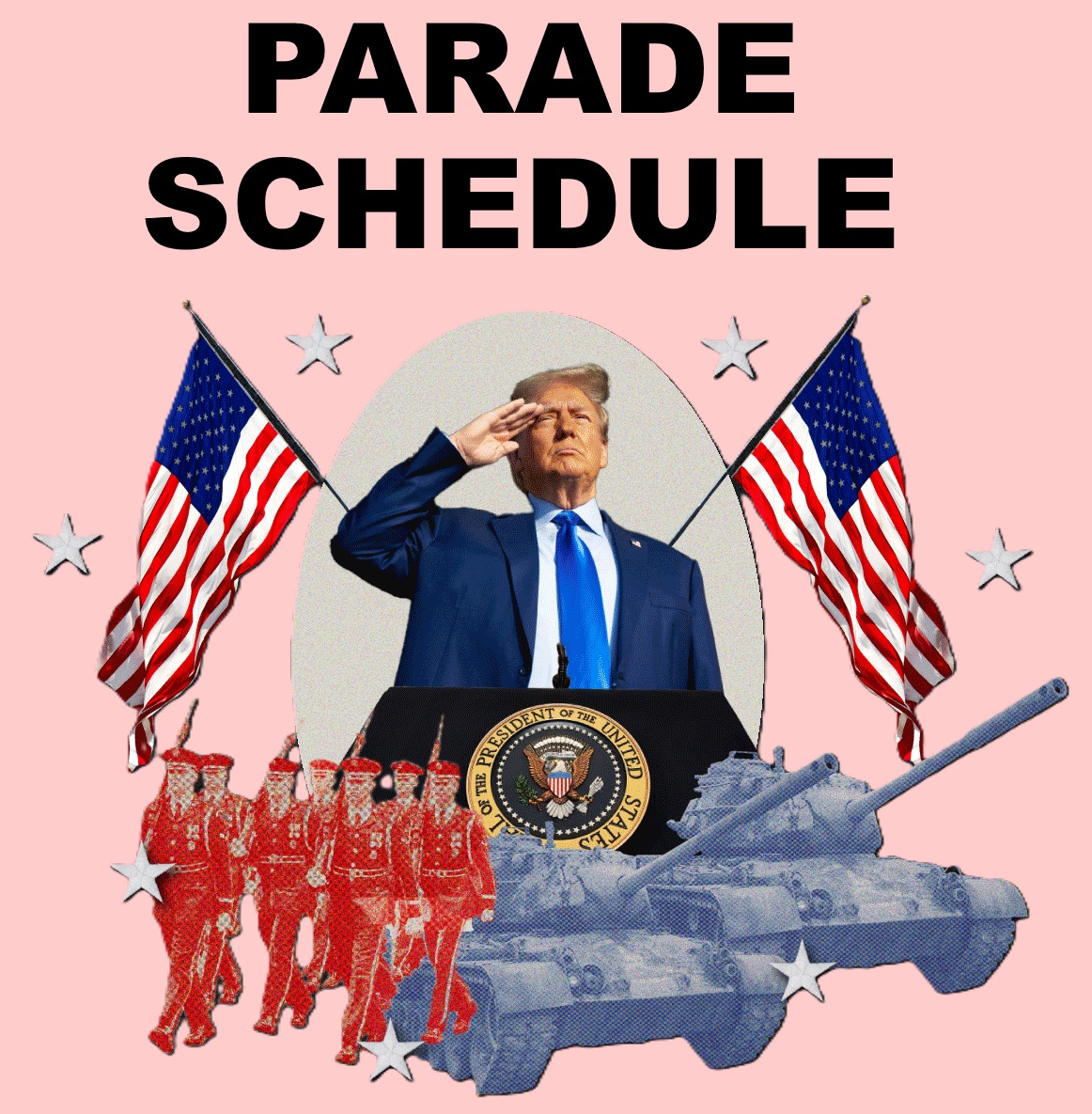 parade button
